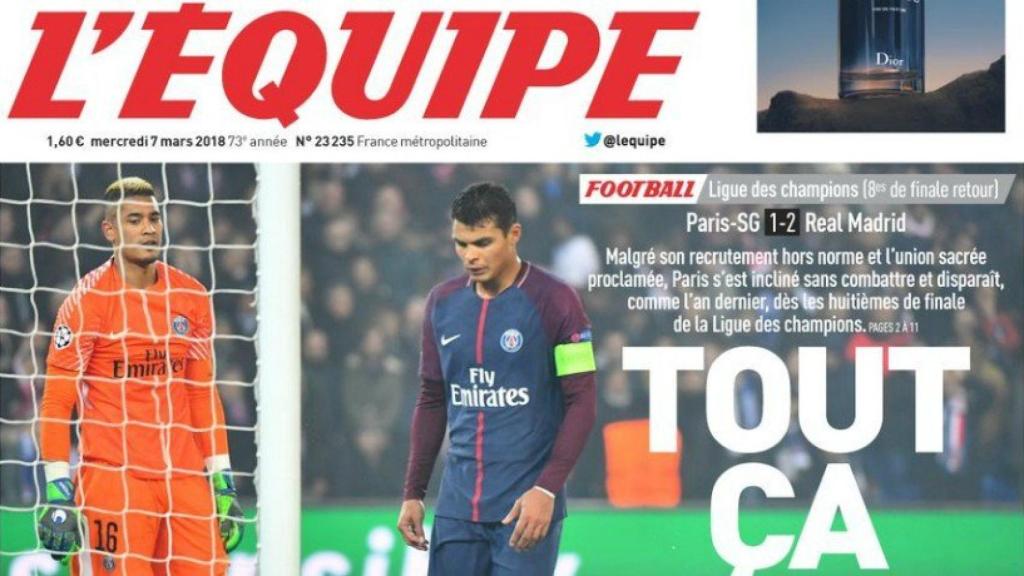 Portada L'Équipe