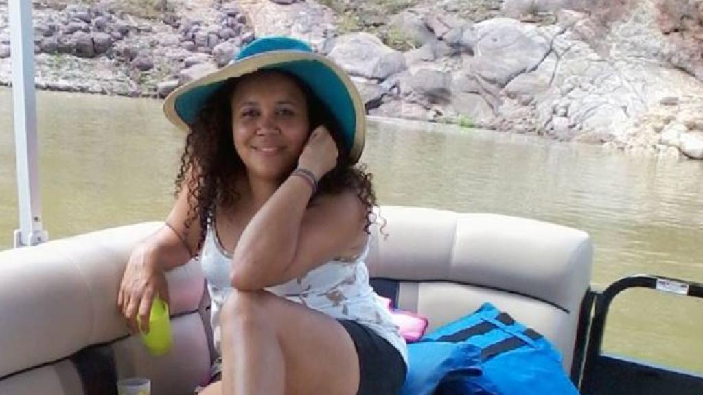 Yajaira durante unas vacaciones.