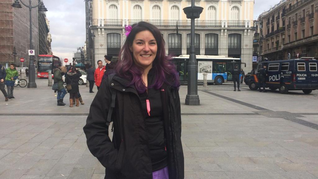 Mariló Aranda, teleoperadora