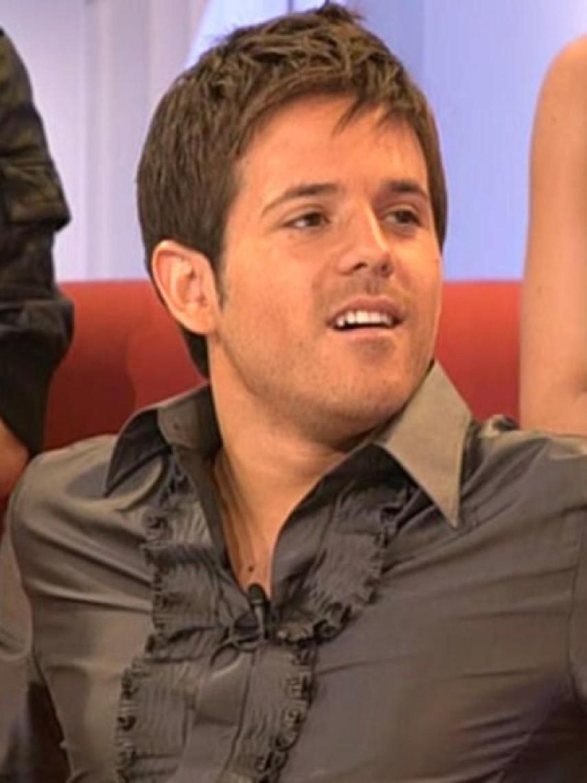 Pablo, en una de las galas de OT 2008.