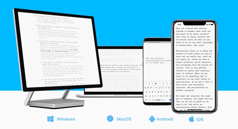 ia writter escritor textos