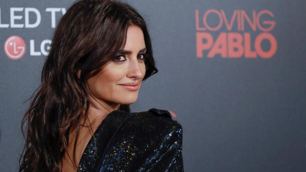 Penélope Cruz durante la presentación.