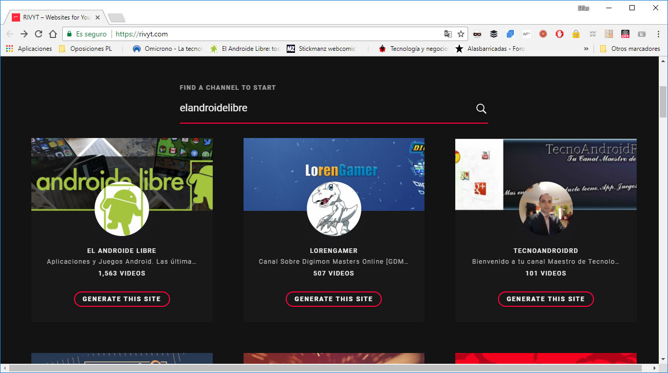 rivyt canales youtube