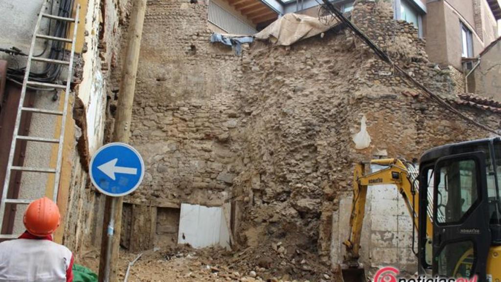 Foto muralla Conde Rebolledo