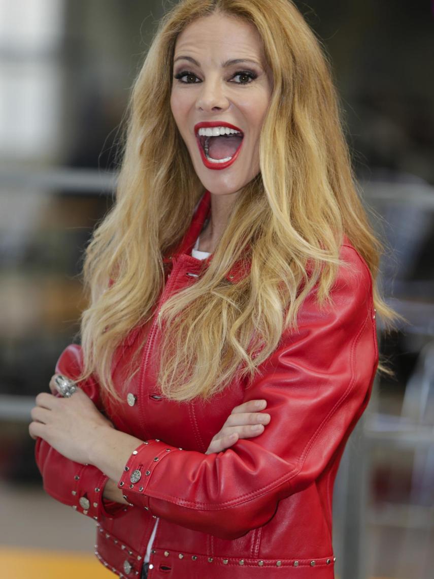 Paula Vázquez en la presentación de 'Fama'.