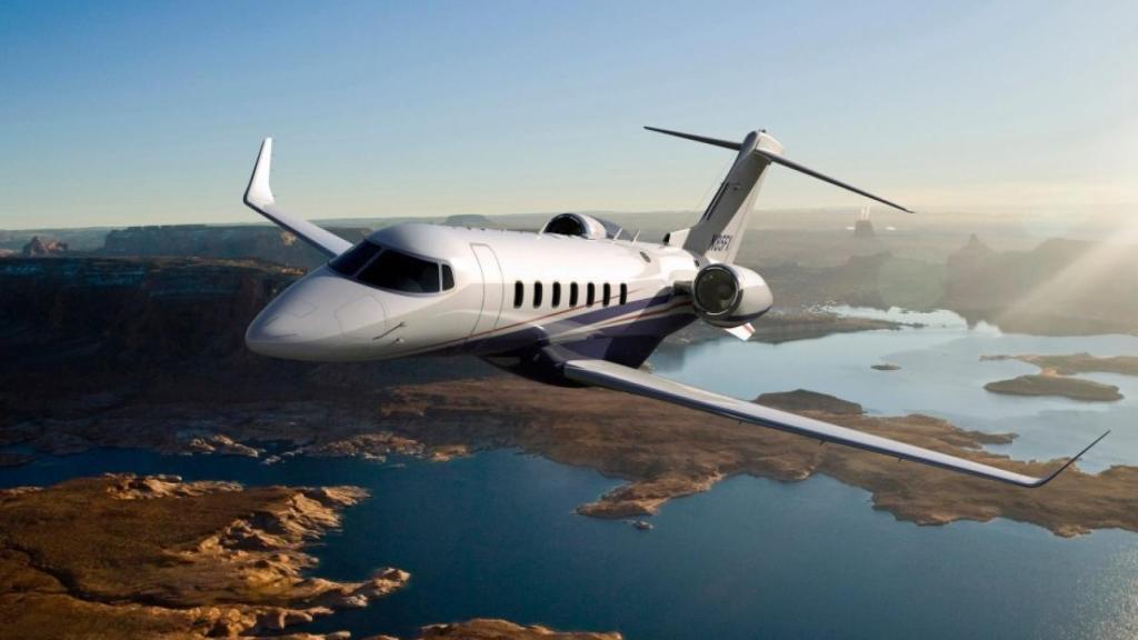 Avión privado.