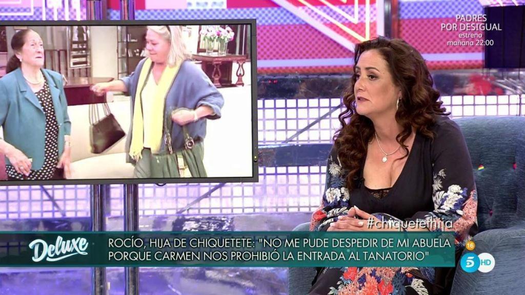 Durante el programa 'Sálvame Deluxe',