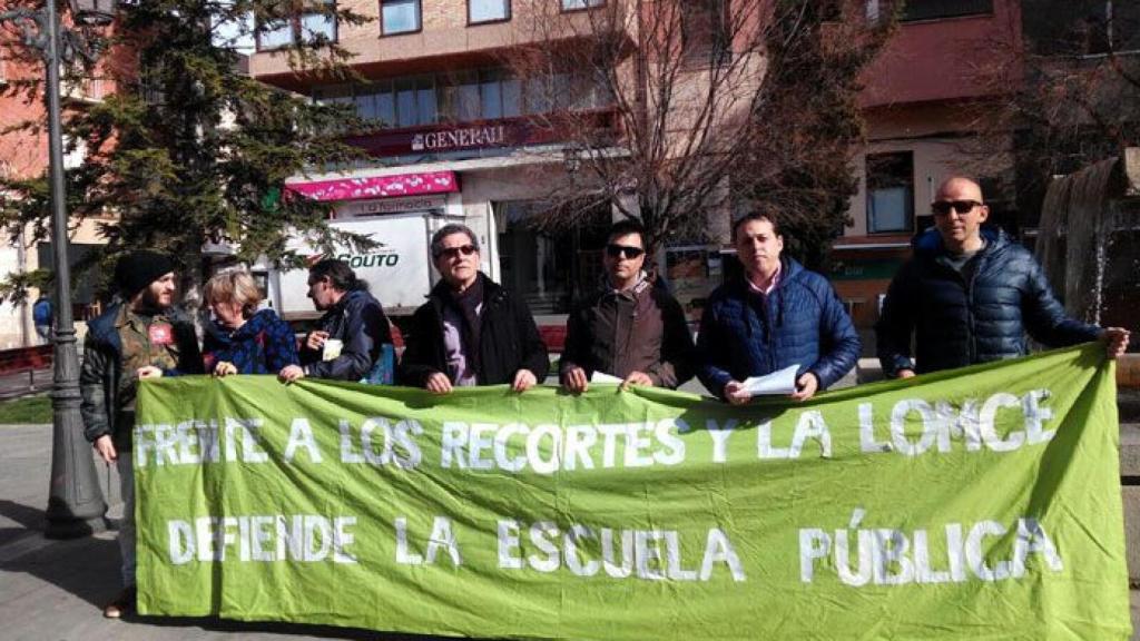 zamora plataforma por la educacion publica huelga