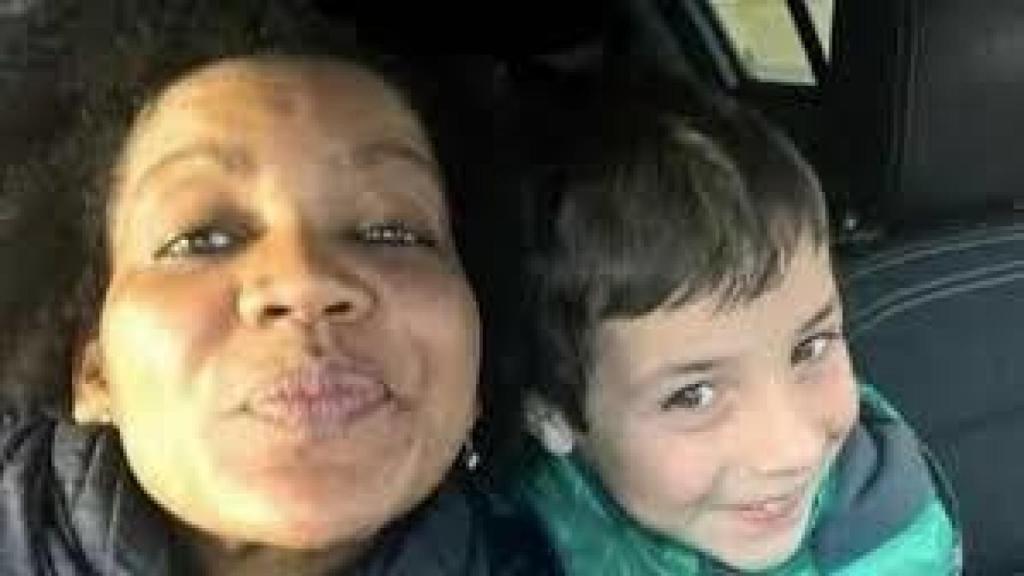 Ana Julia Quezada junto a su víctima, Gabriel Cruz, un niño almeriense de ocho años.