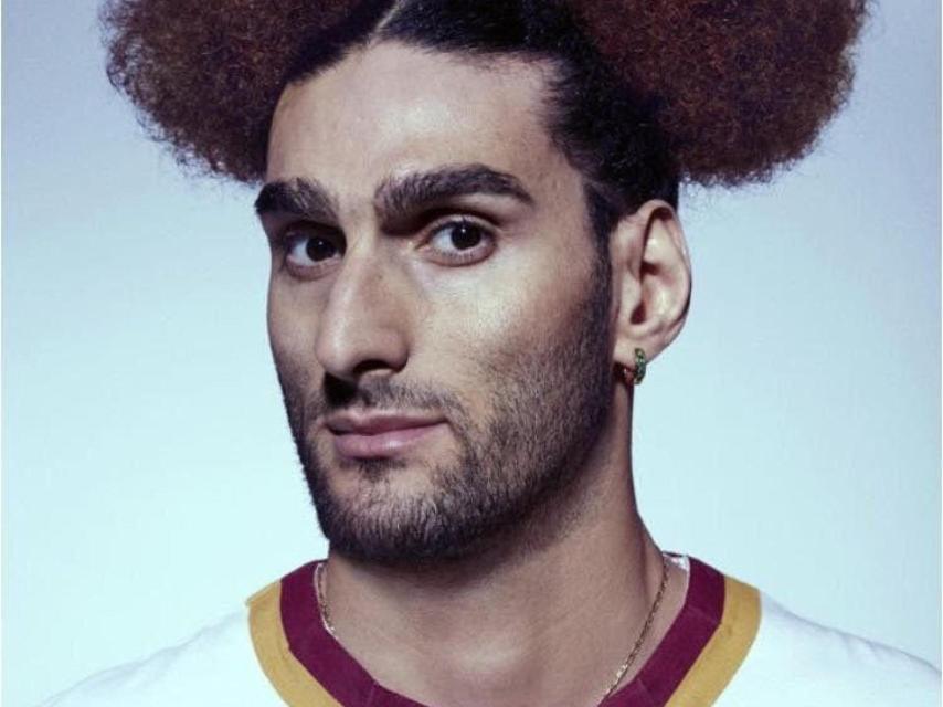 El nuevo peinado de Fellaini.