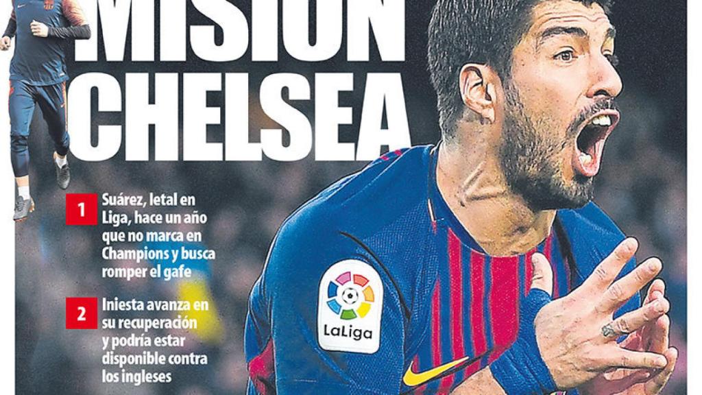 Portada de Mundo Deportivo (13/03/2018)