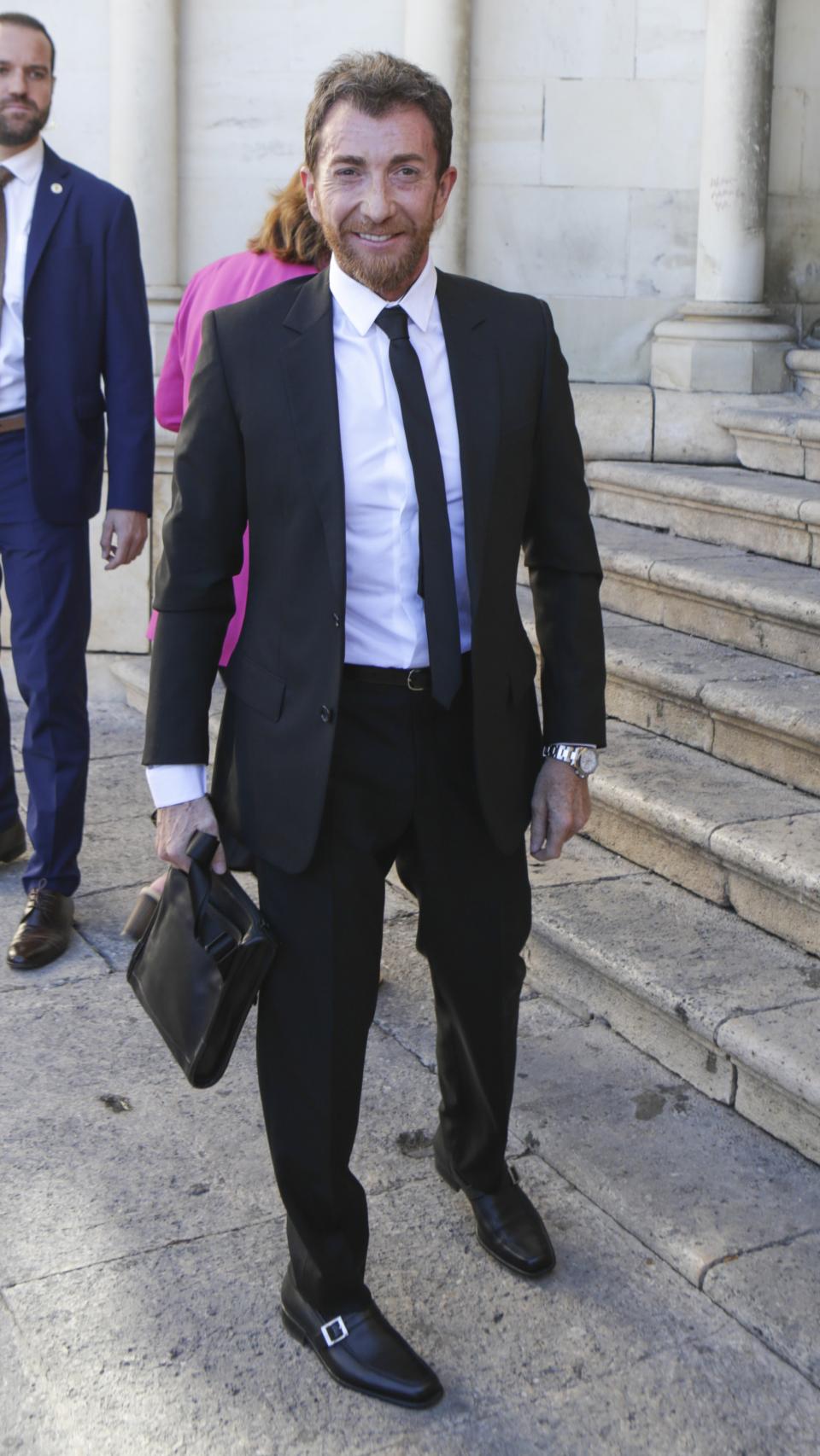 Pablo Motos posando.