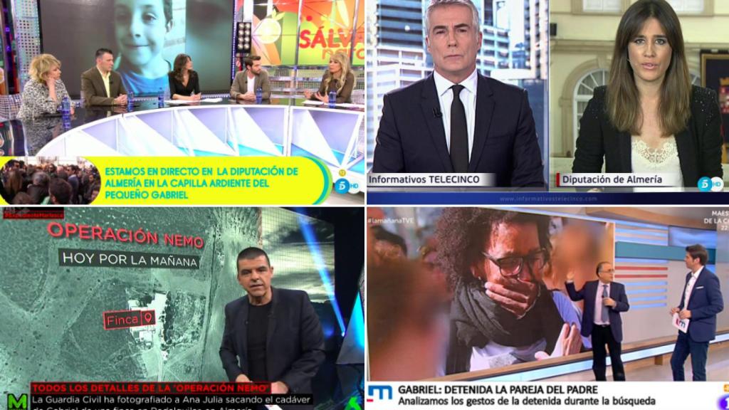 'Sálvame', 'Informativos Telecinco', 'Expediente Marlasca' y 'La mañana de La 1'