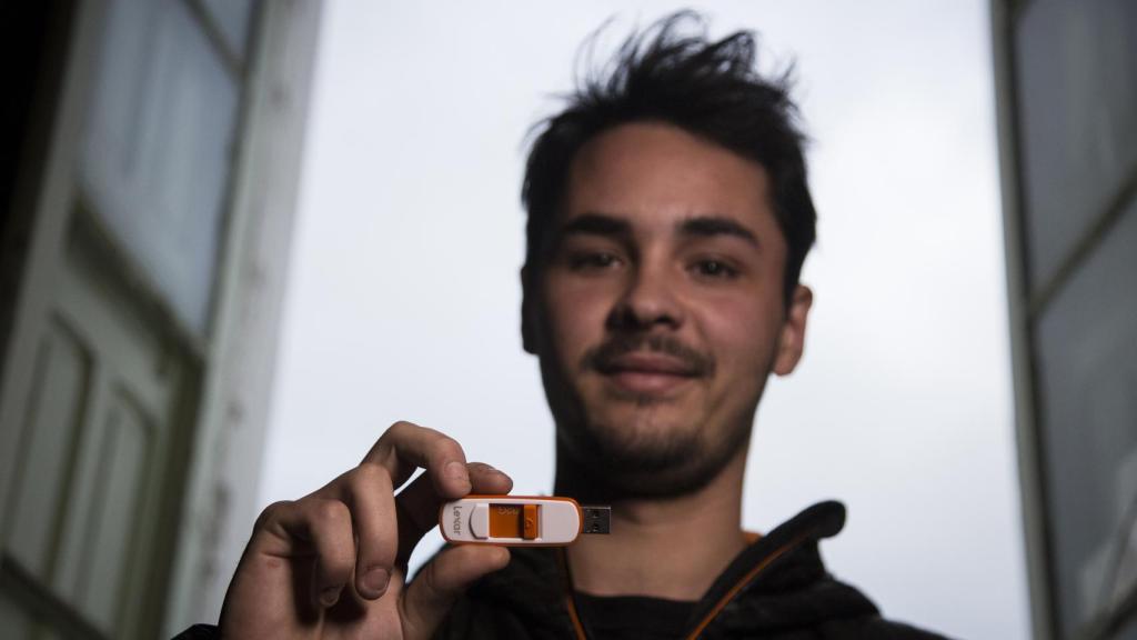 Paulo Suárez, 23 años, estudiante de Informática y minero.