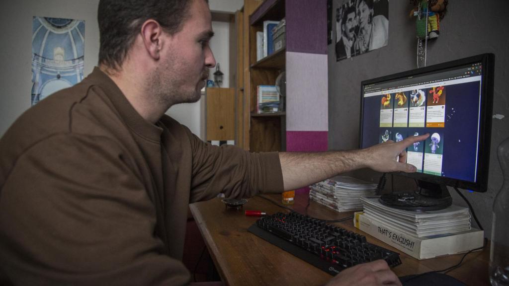 Santiago Gutiérrez, 29 años, mediador de conflictos, inversor en criptomonedas y minero.