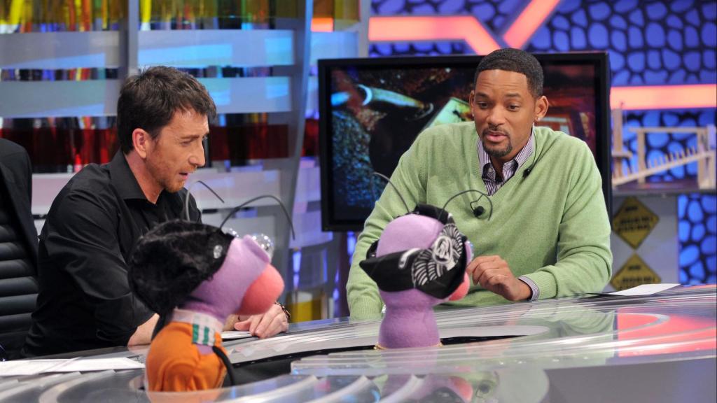Pablo Motos y Will Smith en el programa.