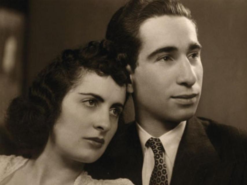 Claude Cassirer -anteriormente llamado Klaus- y su esposa.