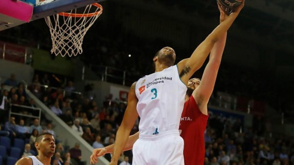 Randolph ante Zaragoza. Foto: acb.com