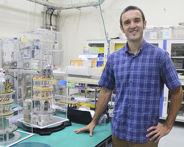 Álvaro González, líder del grupo de invesitgación ALMA Future Receiver Development