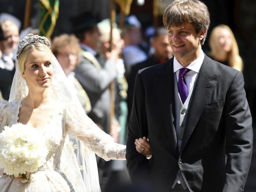 Alessandra de Osma y Christian de Hannover.