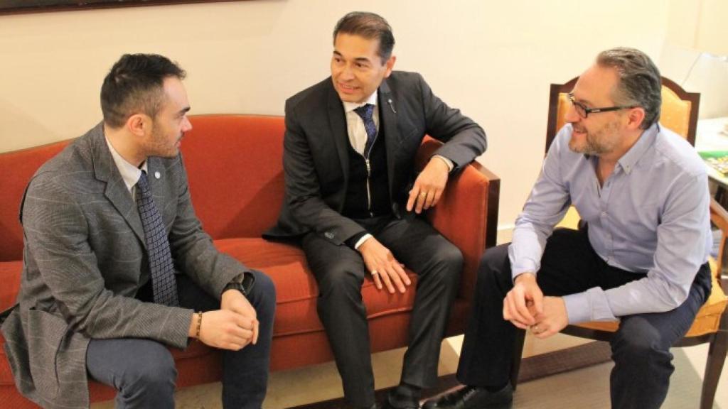 Roberto Baelo, Walter Carrizo y Jose Miguel Davila