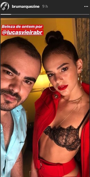 Bruna Marquezine, novia de Neymar, calienta las redes en ropa interior