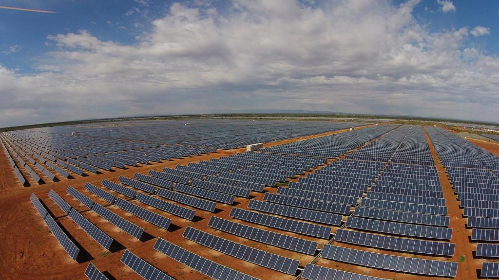 Planta fotovoltaica de Acciona.