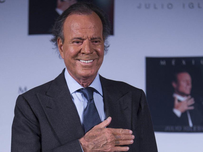 Julio Iglesias en una imagen de archivo en México.  Gtres.