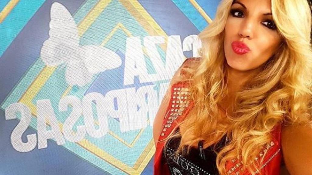 Rebeca, en 'Cazamariposas', donde colabora.