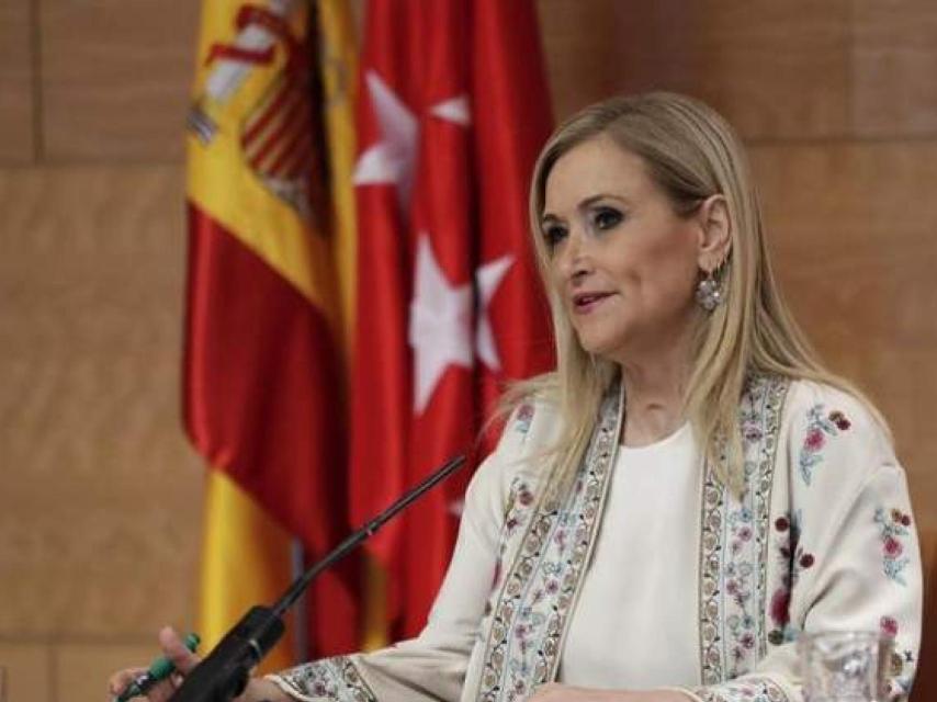 La presidenta de la Comunidad de Madrid, Cristina Cifuentes, en una imagen de archivo.