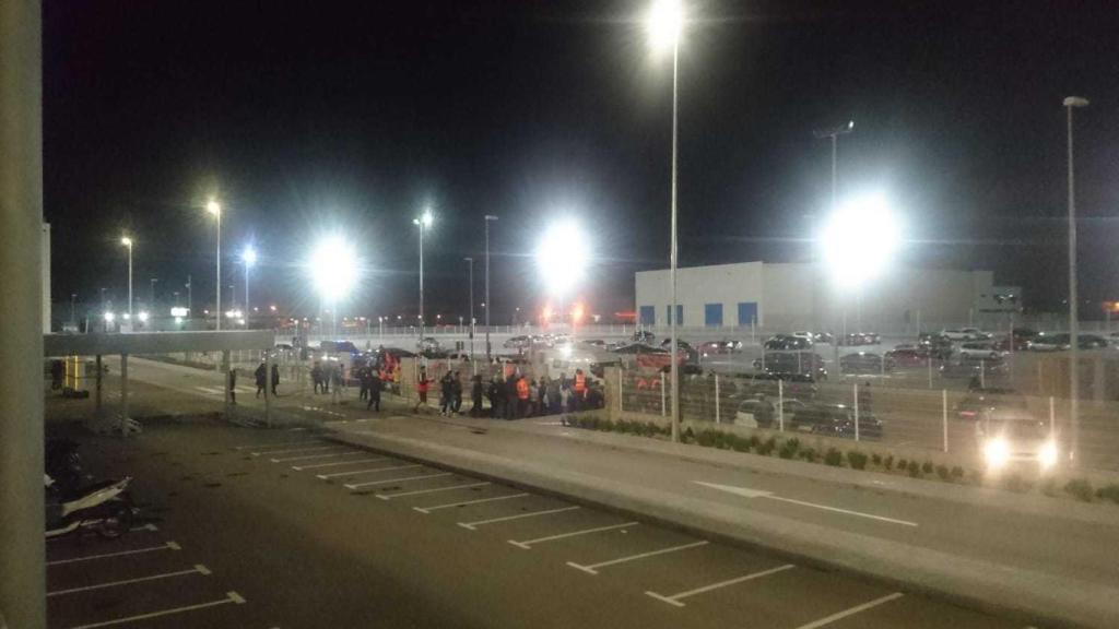 Huelga de los trabajadores de Amazon en San Fernando de Henares