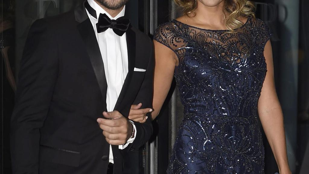 David Bisbal y Rosanna Zanetti.