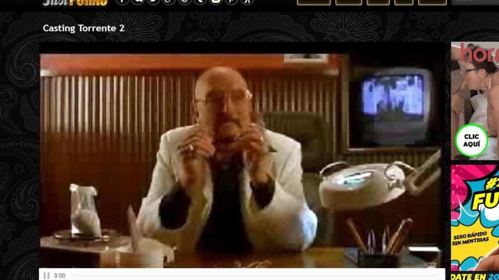 Captura del cásting en otra página erótica.