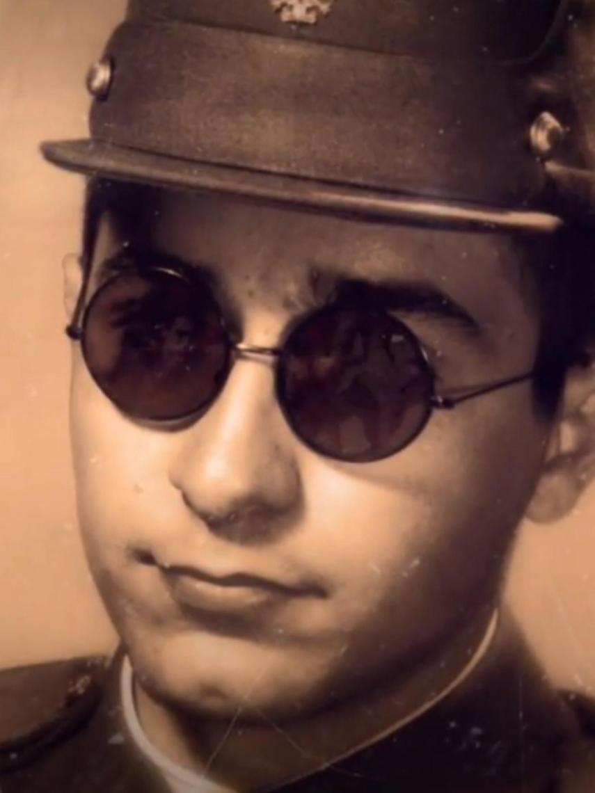 Sardà, cuando hizo la mili.