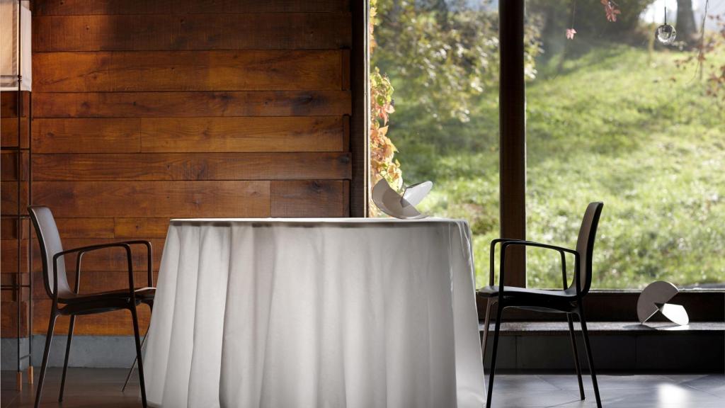 Interior de Mugaritz. José Luis López de Zubiria