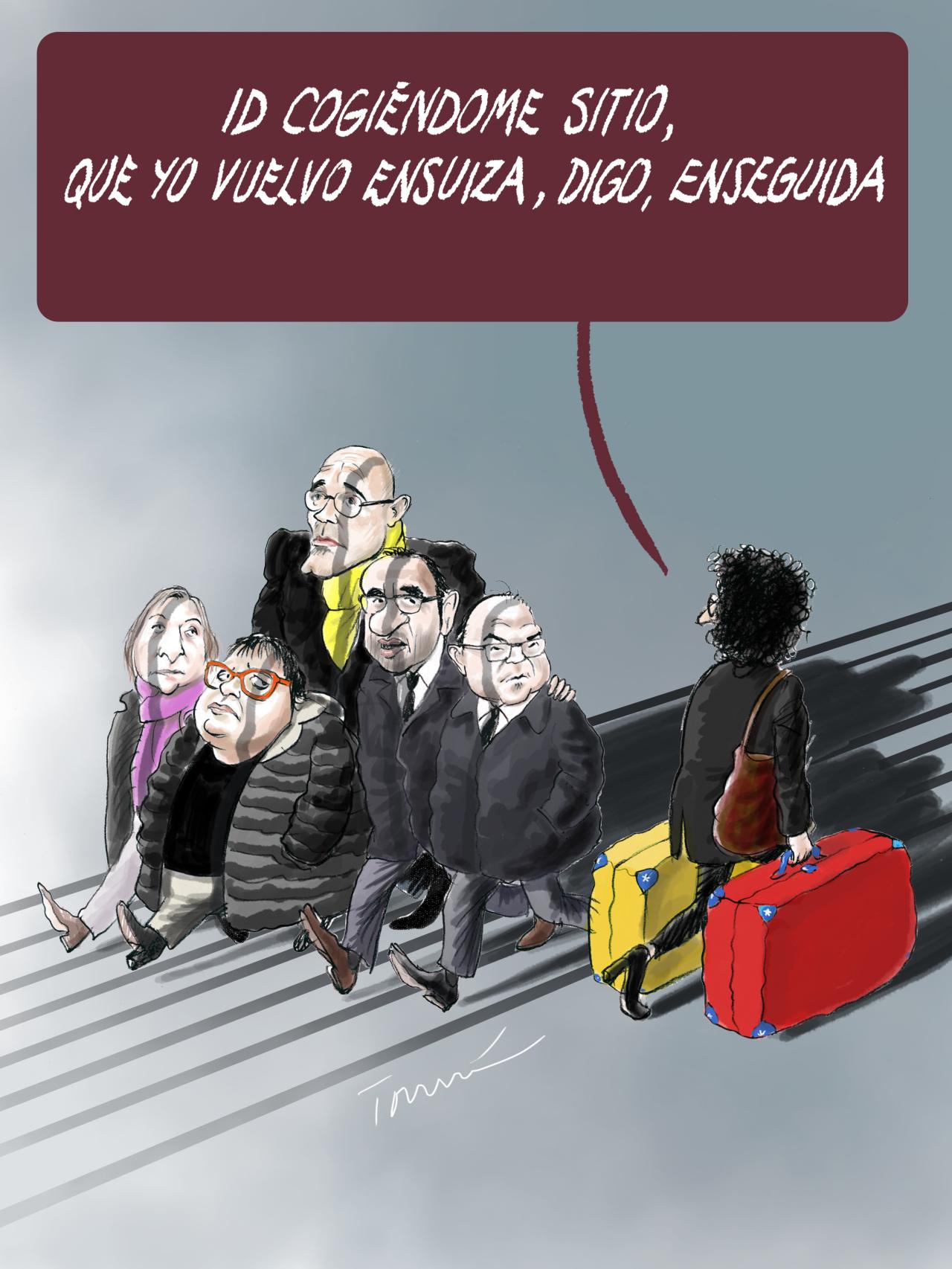 Operación salida, operación entrada