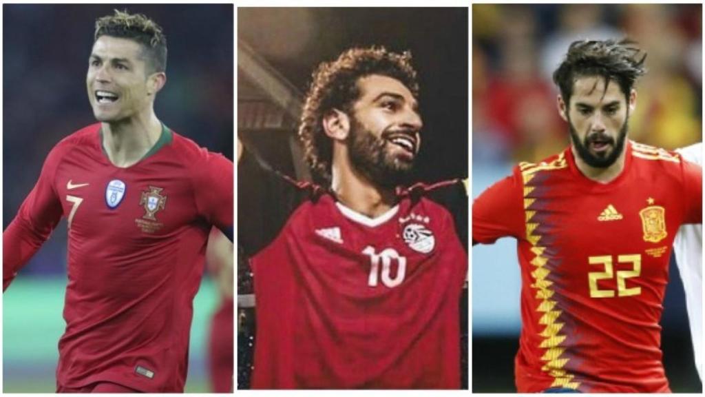 Cristiano Ronaldo, Salah e Isco