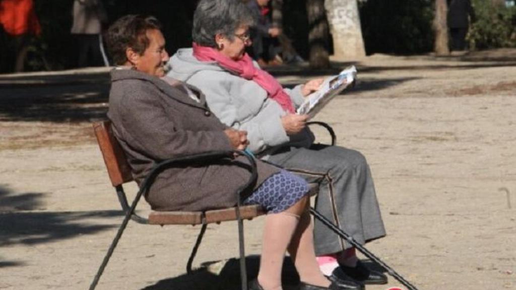 jubiladas banco parque