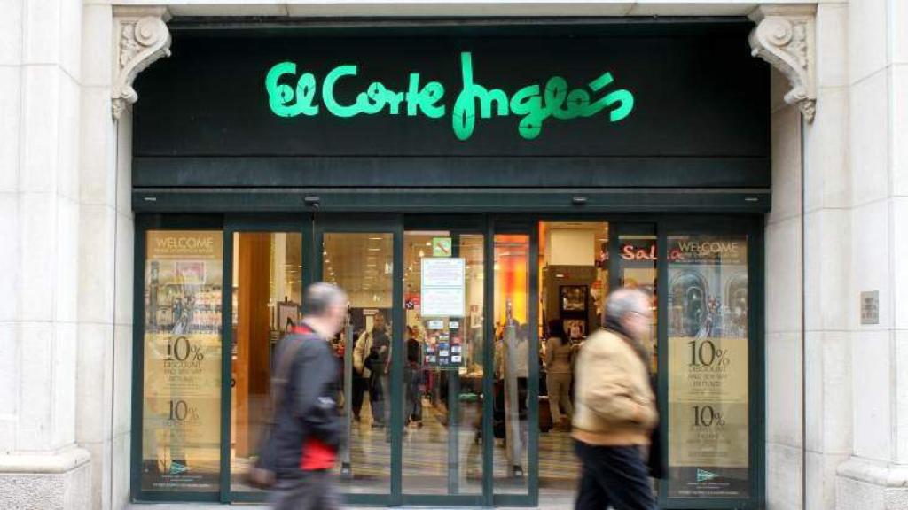 Una fachada de El Corte Inglés, en una imagen de archivo.