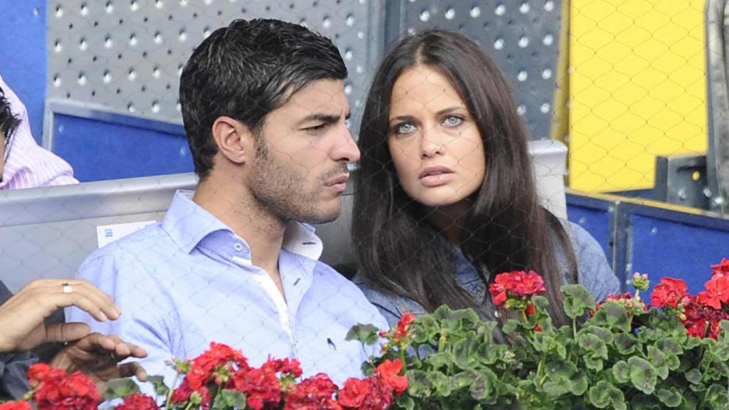 Miguel Torres junto a María Plaza.