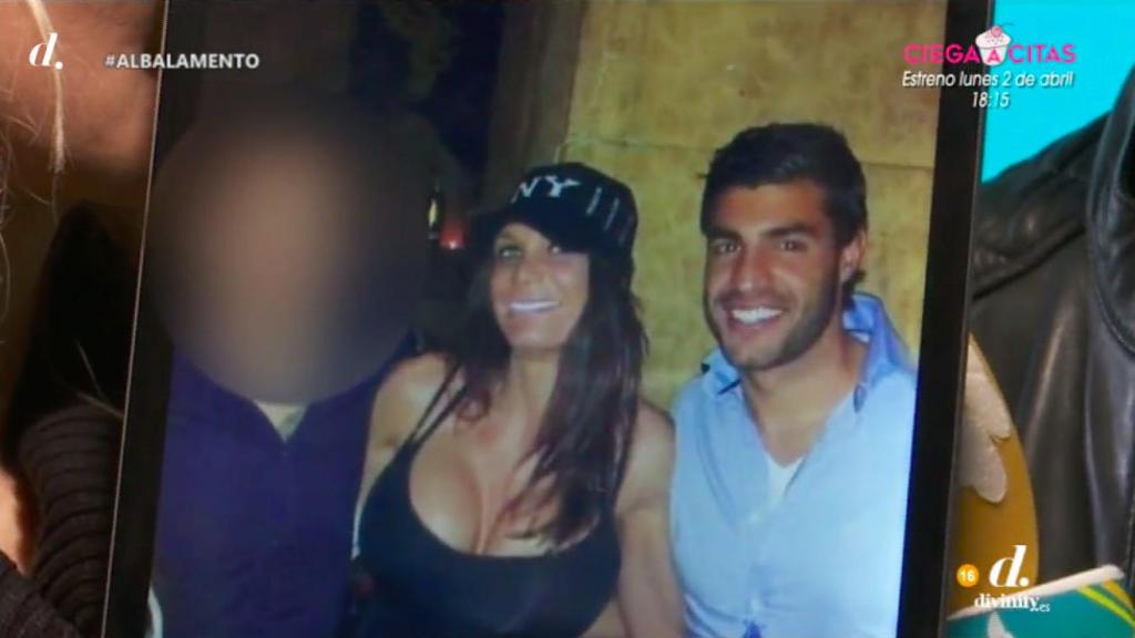 La foto que demostraría el romance.