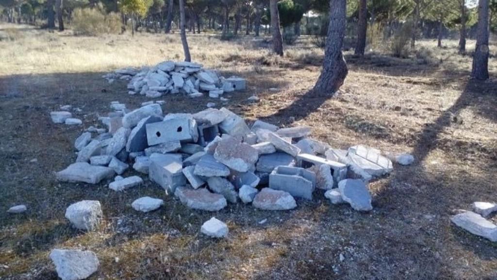 vertedero pinar aldeamayor valladolid 1