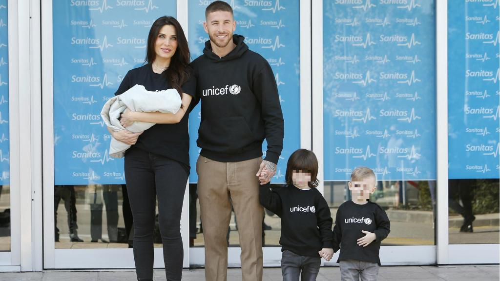 Pilar Rubio y Sergio Ramos.