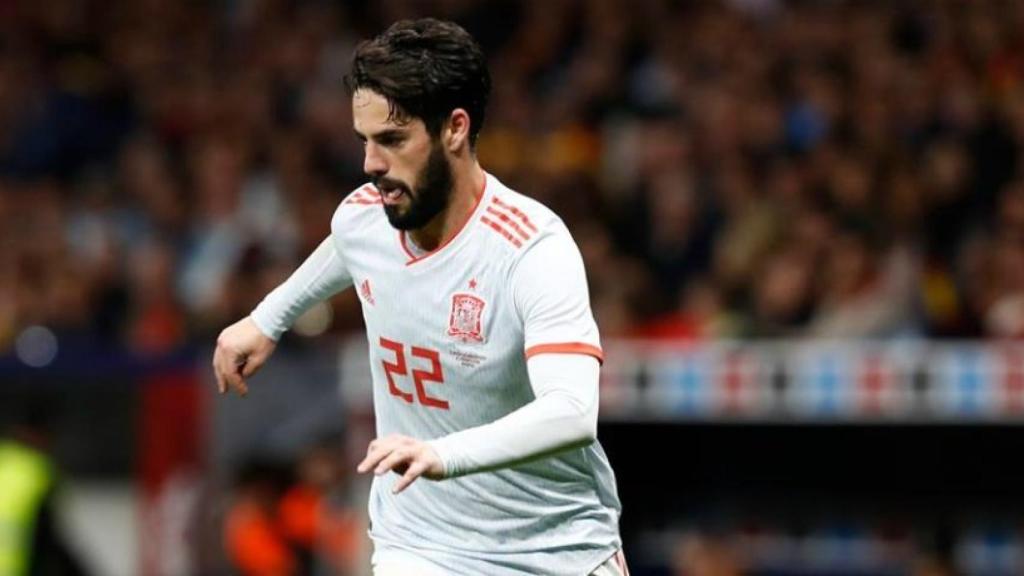 Isco con la Selección. Foto: Facebook (@SeFutbol).