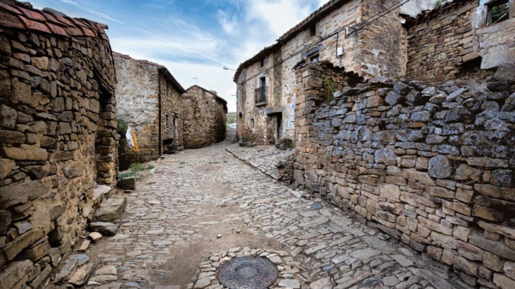 Imagen de Navabedilla, uno de los pueblos más despoblados de Soria.