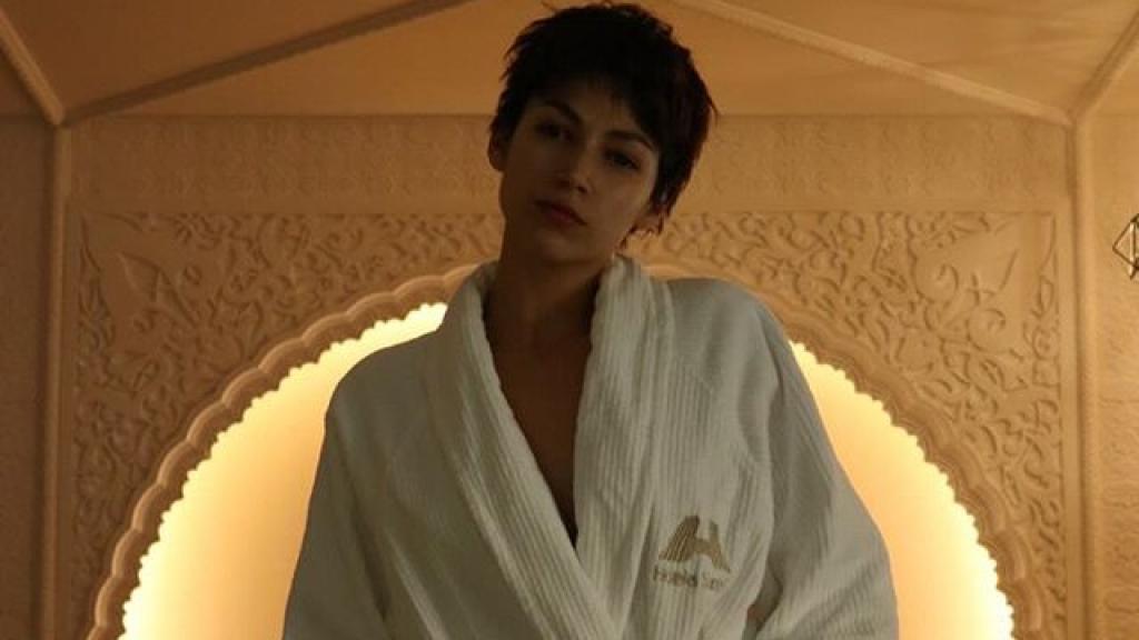 Úrsula Corberó en el hotel Miramar.