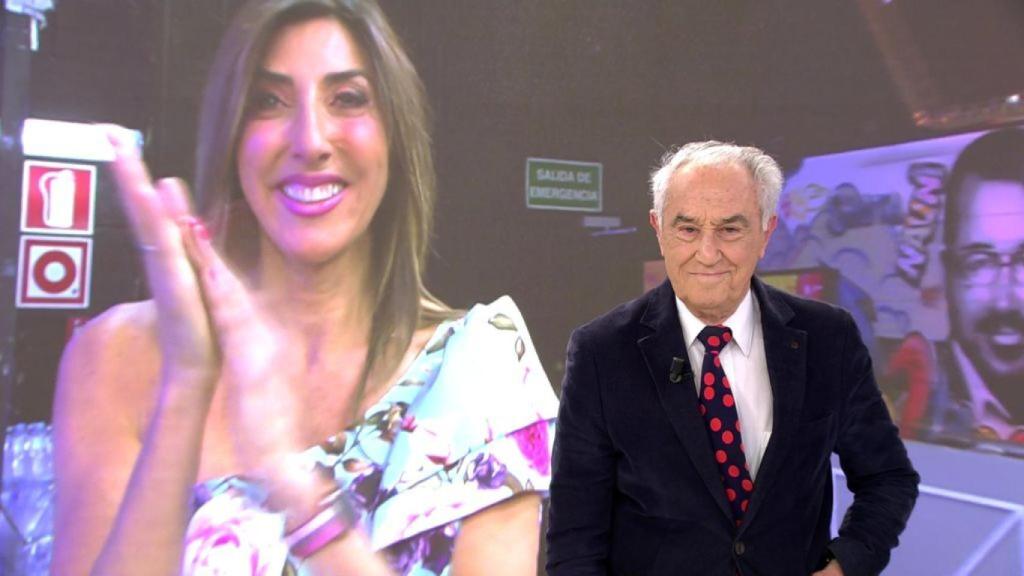 José María Carrascal, presentador de 'Sálvame' por un día