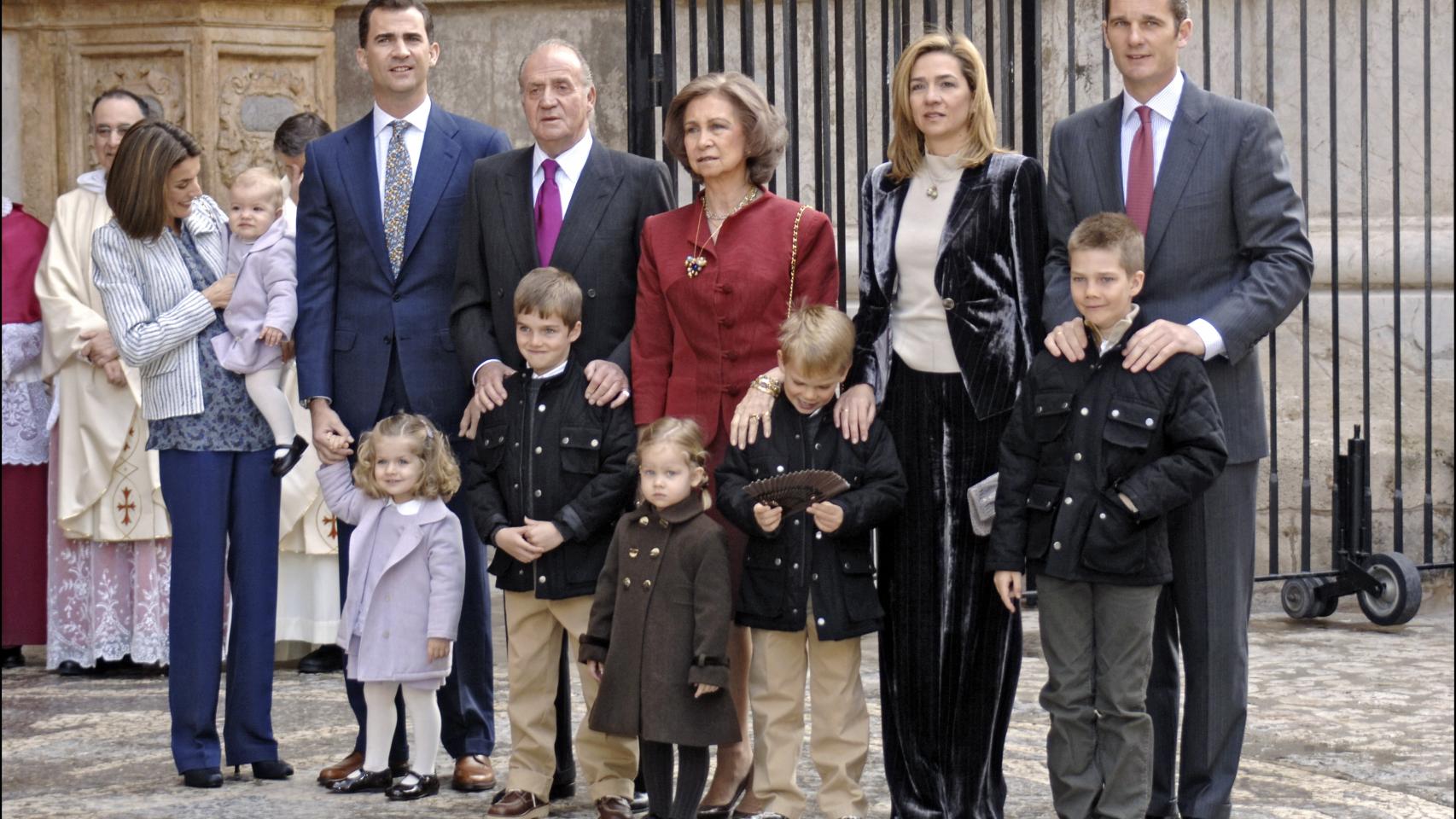 La misa de Pascua de la Casa Real