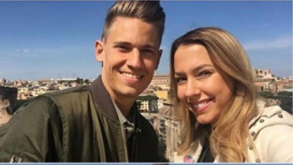 Patricia y Marcos Llorente. Foto Instagram (@paddy.8)