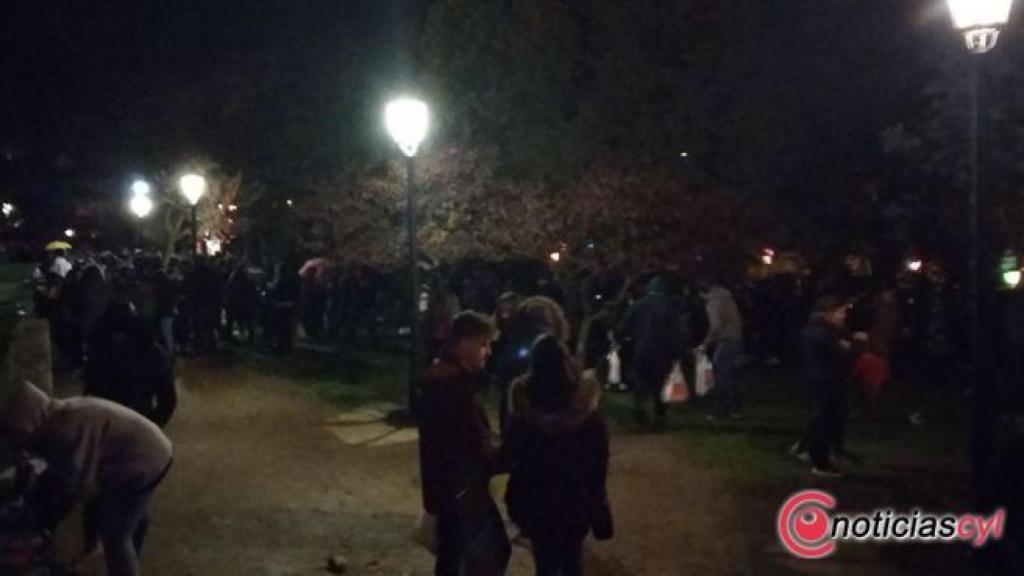 Imagen de archivo del botellón de San Martín